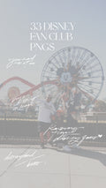 ✿ 33 Disney fan club Aesthetic PNG Bundle | Instant download